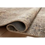 Amber Lewis x Loloi Gwyneth 4' x 6' Ivory and Taupe Area Rug